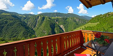 Ferienwohnung in Völs am Schlern - Balkon