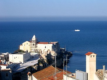 Ferienhaus in Vieste - Aussicht Dachterrasse