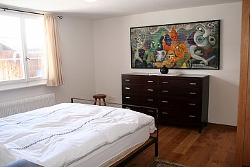 Ferienwohnung in Klosters - Schlafzimmer 1