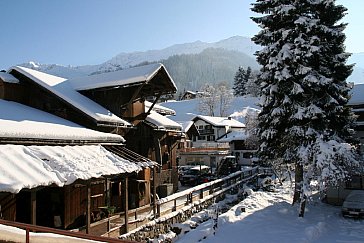 Ferienwohnung in Klosters - Aussicht