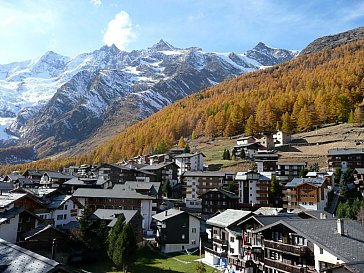 Ferienwohnung in Saas-Fee - Aussicht