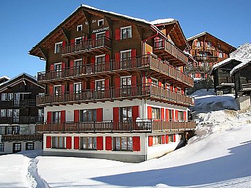 Ferienwohnung in Saas-Fee - Haus Anemone im Winter