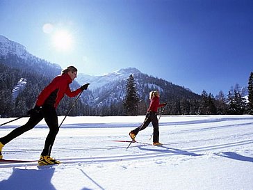 Ferienwohnung in St. Ulrich am Pillersee - Langlauf Loipe