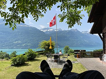 Ferienhaus in Brienz - Aussicht