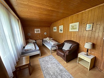 Ferienhaus in Brienz - Schlafzimmer ost