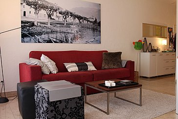 Ferienwohnung in Ascona - Wohnzimmer - Bettsofa