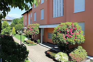 Ferienwohnung in Ascona - Eingang zu den Wohnungen