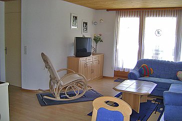 Ferienwohnung in Sörenberg - Wohnzimmer
