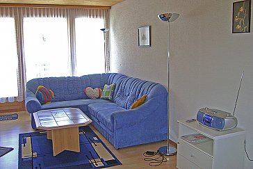 Ferienwohnung in Sörenberg - Bettsofa mit zwei Schlafgelegenheiten