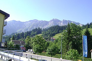 Ferienwohnung in Sörenberg - Aussicht von der Terrasse