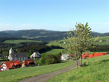 Ferienwohnung in Breitnau - Blick auf den Feldberg