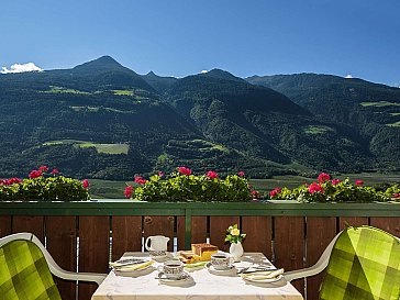 Ferienwohnung in Kastelbell-Tschars - Süd-Balkon