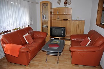 Ferienwohnung in Wiler - Wohnzimmer