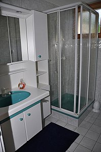 Ferienwohnung in Wiler - Dusche / WC