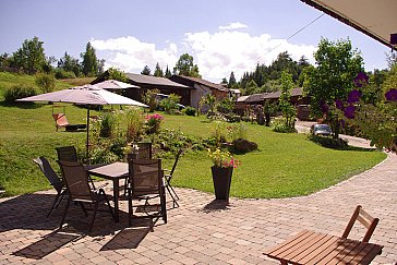 Ferienwohnung in Seefeld - Gartensitzplatz