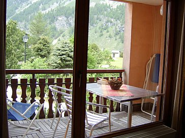 Ferienwohnung in Sils-Maria - Balkon