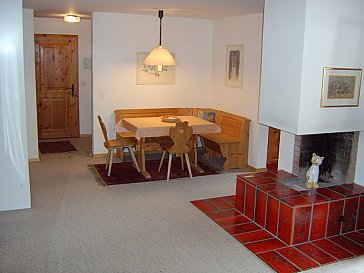 Ferienwohnung in Sils-Maria - Essecke