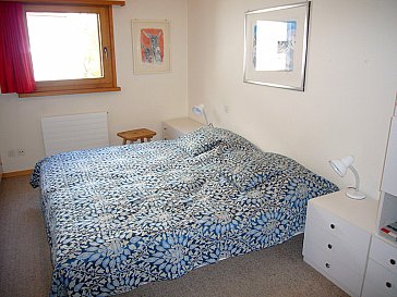 Ferienwohnung in Sils-Maria - Schlafzimmer