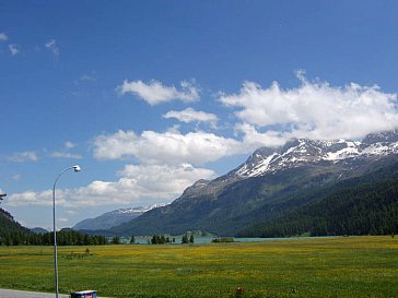 Ferienwohnung in Sils-Maria - Der Silvaplanersee