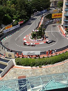 Ferienhaus in La Turbie - Grand Prix von Monte Carlo mit Löwskurve