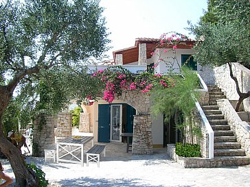 Ferienhaus in Marina di Novaglie - Eingang bzw Aussenansicht Nord