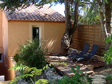 Ferienhaus in St. Pierre la Mer - Terrasse