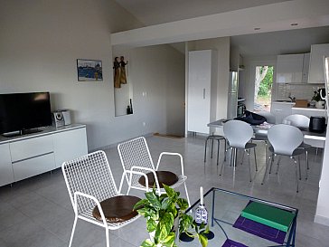 Ferienhaus in St. Pierre la Mer - Wohnzimmer