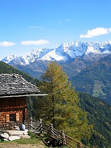 Ferienwohnung in Steinhaus - Einladende Almhütten