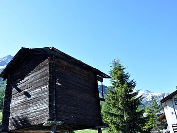 Ferienwohnung in Grächen - Stadel beim Goldblick