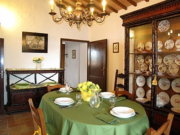 Ferienhaus in Pienza - Elegantes Esszimmer