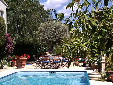 Ferienhaus in Altea - Poolterrasse