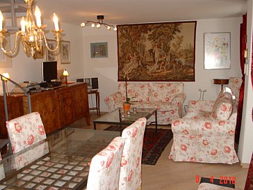 Ferienhaus in Brione sopra Minusio - Wohnzimmer