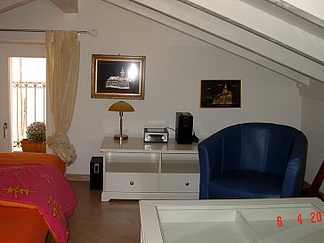 Ferienhaus in Brione sopra Minusio - Schlafzimmer