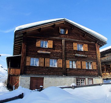 Ferienhaus in Conters - Ferienhaus Cresta Winter