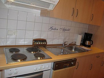 Ferienwohnung in Briesensee - Blaue FeWo Küche