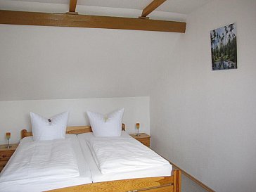 Ferienwohnung in Briesensee - Blaue FeWo Schlafzimmer