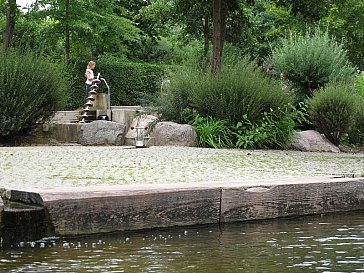 Ferienwohnung in Briesensee - Wasserspielplatz