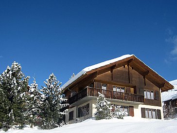Ferienwohnung in Grächen - Haus Swiss im Winter