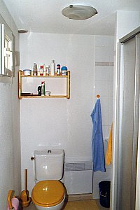 Ferienhaus in St. Pierre la Mer - Bad