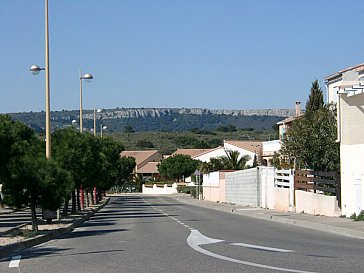 Ferienhaus in St. Pierre la Mer - St Pierre Blick auf Montan