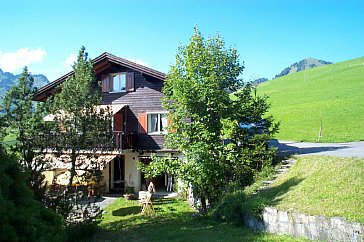 Ferienhaus in Amden-Arvenbühl - Chalet Berghöckli im Sommer