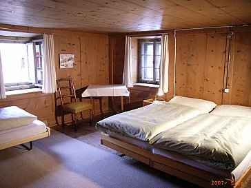 Ferienhaus in Bergün - Schlafzimmer