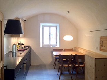 Ferienhaus in Bergün - Küche neu 2018