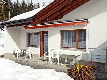 Ferienwohnung in Davos - Terrasse