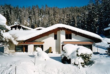 Ferienwohnung in Davos - Haus Collina im Winter