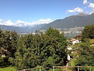 Ferienhaus in Magadino - Aussicht 1.Stock