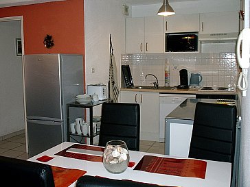 Ferienwohnung in Carcassonne - Die gut eingerichtete Küche