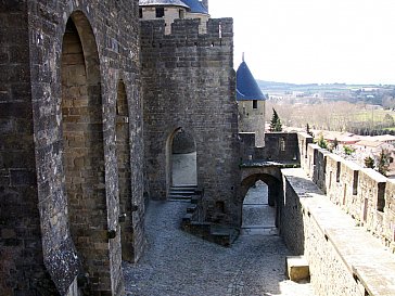 Ferienwohnung in Carcassonne - Blick auf die schöne Altstadt von Carcassonne
