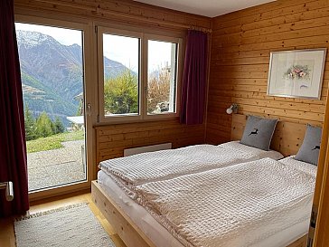 Ferienhaus in Bettmeralp - Schlafzimmer