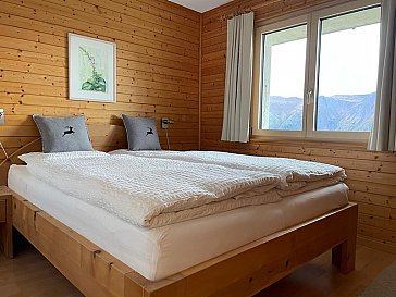 Ferienhaus in Bettmeralp - Schlafzimmer